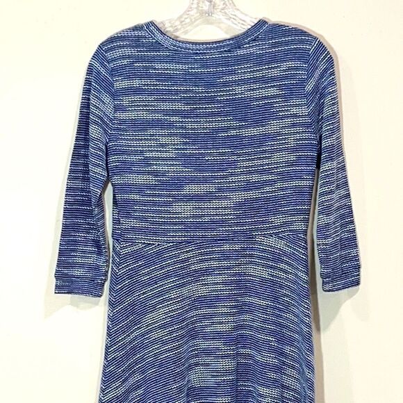 Blue Ann Taylor Loft Knit Dress. Size Small Petite. - Picture 6 of 7